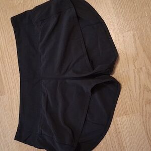 Lululemon Speed Short 4-way Stretch 2.5" Heathered Texture Black